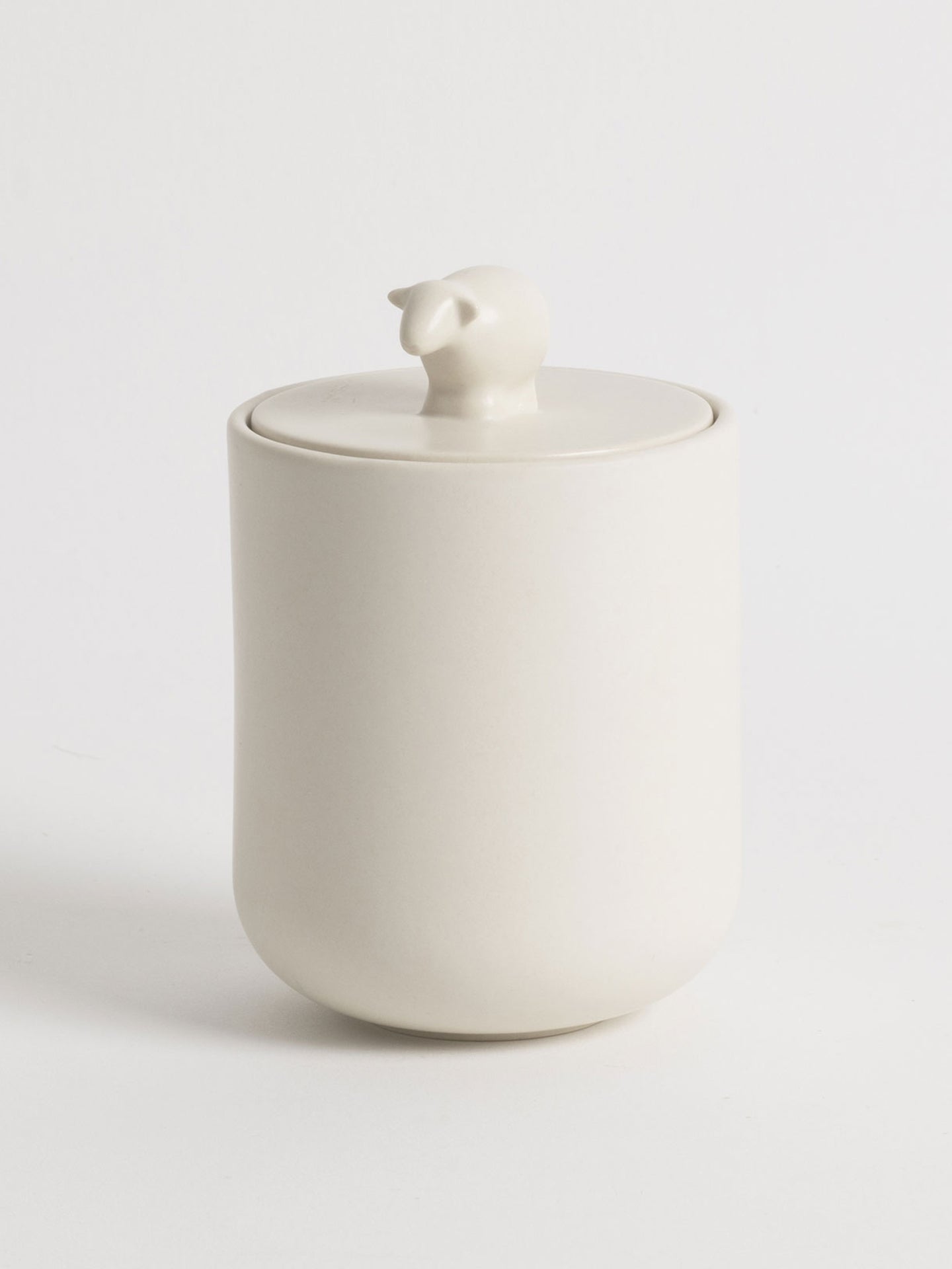 Ceramic Candle with Lid