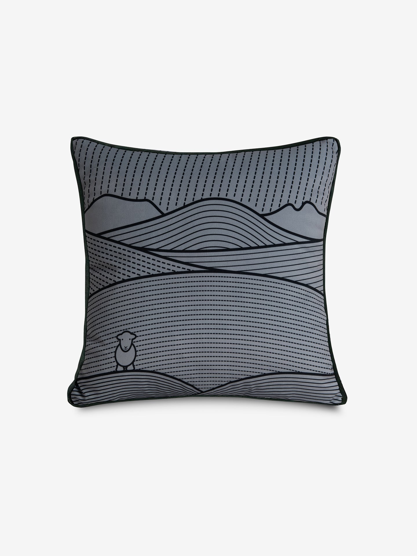 Line Cushion Dark Grey