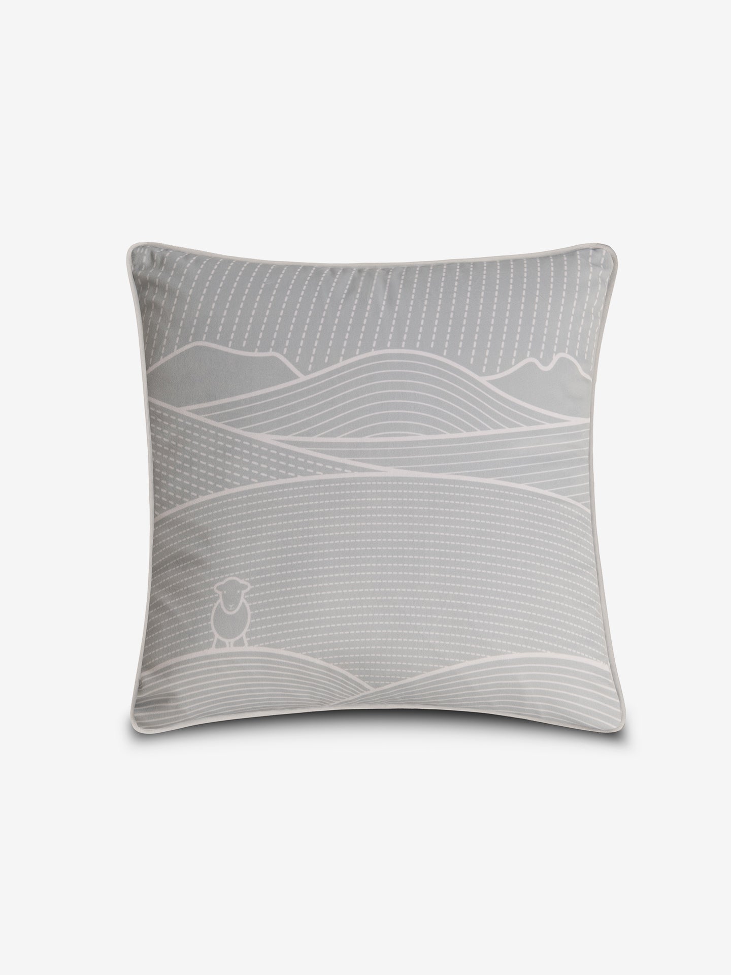 Line Cushion Light Grey