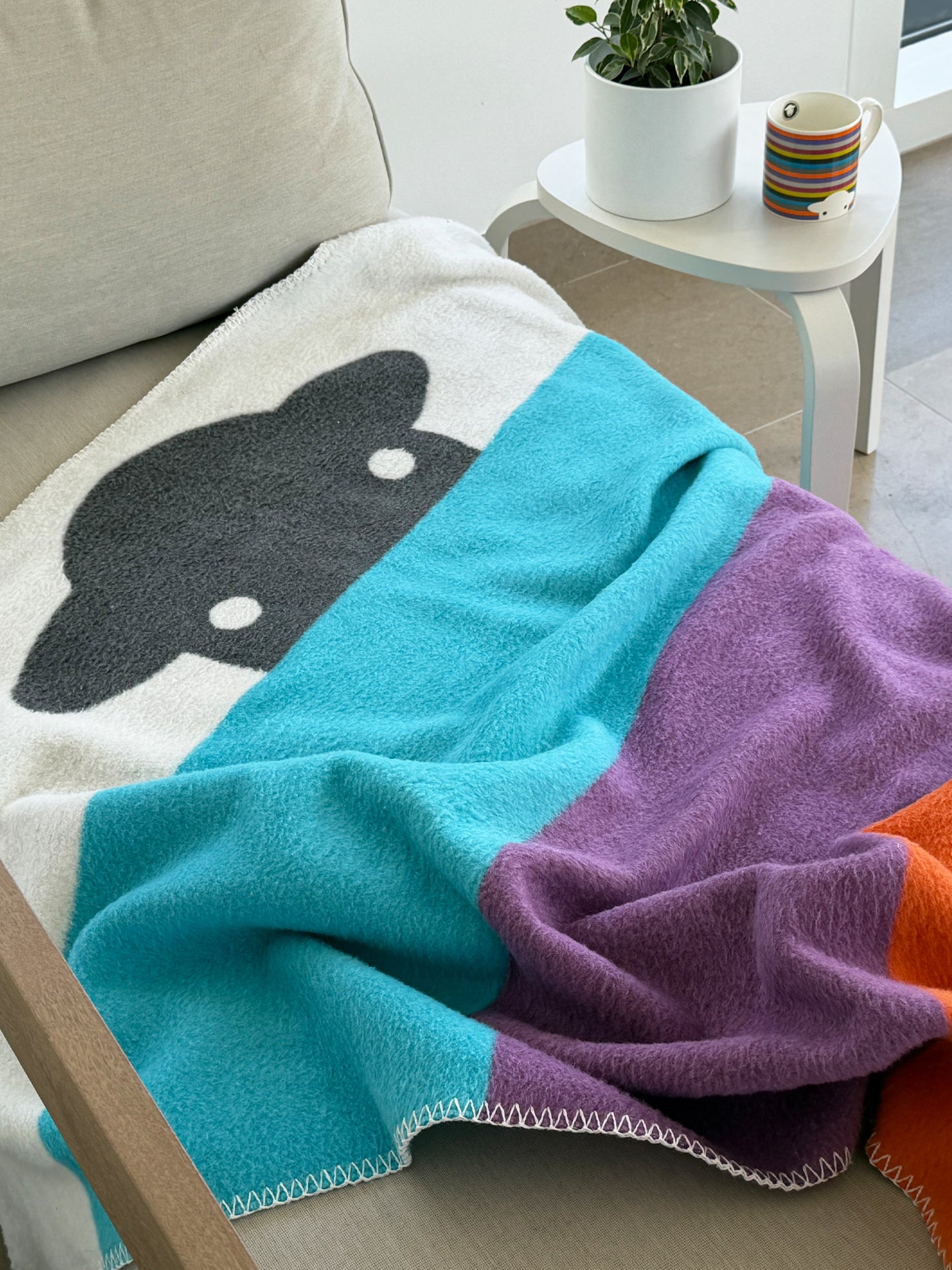 Peep Stripe Blanket