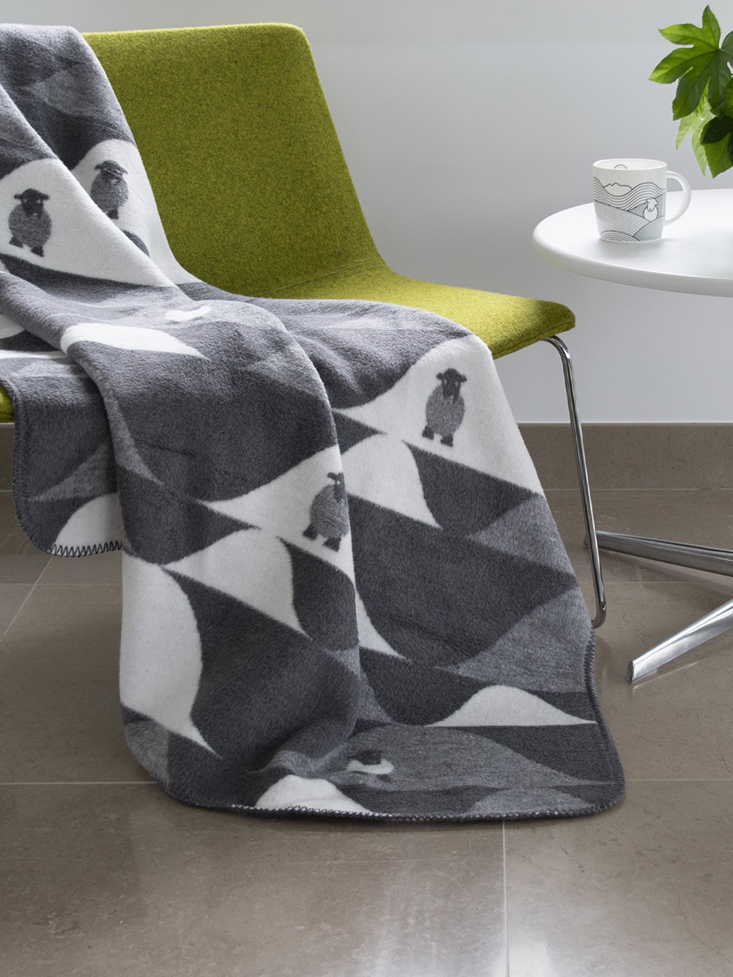 Lakes & Fells Blanket Grey