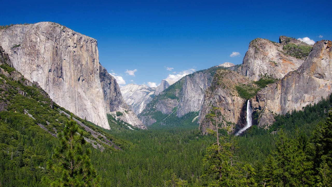 Mountain Range Yosemite